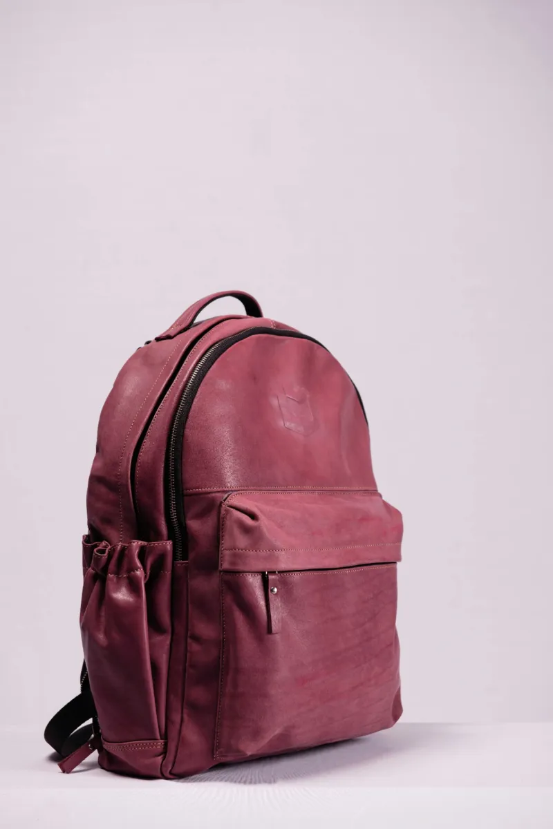 Aura Nomad Premium Leather Backpack hover